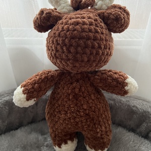 Amigurumi bika - játék & sport - plüssállat & játékfigura - boci, tehén - Meska.hu