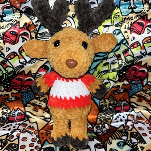 Horgolt szarvas  - Meska.hu