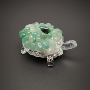 Aventurin elemes teknős hangulatlámpa 8�5 cm, Kellékek & szerszámok, Ásvány alapanyag, , MESKA