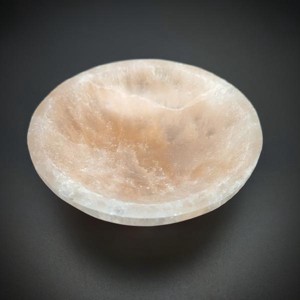 Szelenit tál narancs 10cm, Kellékek & szerszámok, Ásvány alapanyag, Szelenit korong, , MESKA