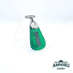 Fényes zöld csepp alakú kristály köves kulcstartó H7009, Táska & Tok, Kulcstartó & Táskadísz, Kulcstartó, , MESKA