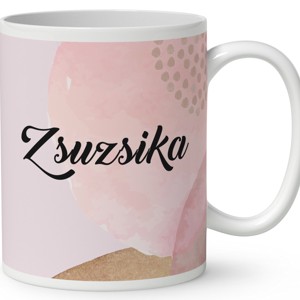 Kérd a Neveddel - Ásító cuki cicus mintás bögre - otthon & életmód - konyhafelszerelés, tálalás - tálalás - bögre & csésze - Meska.hu