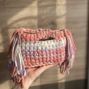 Horgolt kistáska - táska & tok - kézitáska & válltáska - kézitáska - Meska.hu