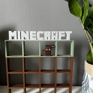 Minecraft figura tartó - Meska.hu