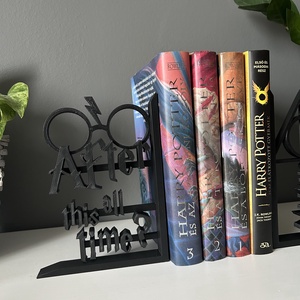 Harry Potter könyvtámasz - otthon & életmód - dekoráció - asztal és polc dekoráció - könyvtámasz - Meska.hu