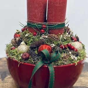 Adventi koszorú - Meska.hu