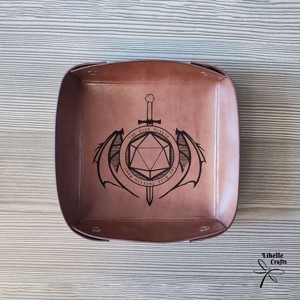 Kockás - kardos motívumos kockadobó tálca - játék & sport - táblajáték és kártyajáték - társasjátékok - dobókocka - Meska.hu