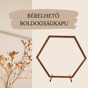 Bérelhető Boldogságkapu - esküvő - dekoráció - helyszíni dekor - Meska.hu
