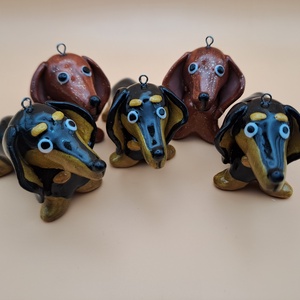 Tacskó kulcstartó - táska & tok - kulcstartó & táskadísz - kulcstartó - Meska.hu