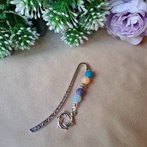 Ásvány és delfinek könyvjelző - könyv & zene - könyvjelző - Meska.hu