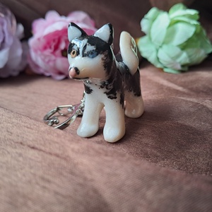 Husky/malamut kulcstartó - táska & tok - kulcstartó & táskadísz - kulcstartó - Meska.hu