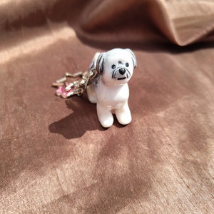 Pincsi kutyus kulcstartó - táska & tok - kulcstartó & táskadísz - kulcstartó - Meska.hu