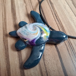 Tengeri teknős nyaklánc - ékszer - nyaklánc - medálos nyaklánc - Meska.hu