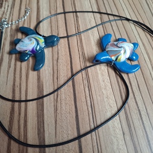 Tengeri teknős nyaklánc - ékszer - nyaklánc - medálos nyaklánc - Meska.hu