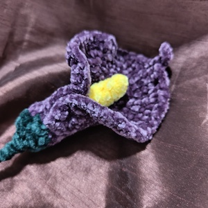 Horgolt zsenília kála - otthon & életmód - virágdekoráció - virágok - szálas virág - Meska.hu