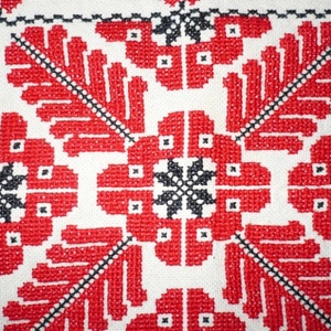  Páfrányos díszpárnahuzat  -  - Meska.hu