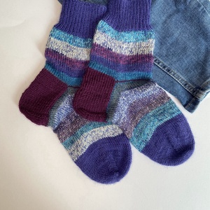 Gyerekzokni mérete EU33-34 vagy 20.5cm.kézzel kötött gyerekzokni, nagyon meleg otthon. BABY, tipegő, gyermek gyapjú zo, Baba - mama, Babaruházat, Babazokni, Horgolás, MESKA