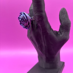 2color rózsa gyűrű - ékszer - gyűrű - figurális gyűrű - Meska.hu