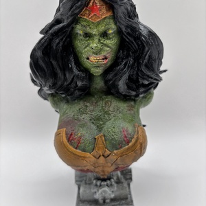 Zombi Wonder Woman - otthon & életmód - dekoráció - dísztárgy - Meska.hu