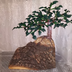 Bonsai Sutokkingu, Otthon & Lakás, Dekoráció, Bonsai, Asztal és polc dekoráció, Famegmunkálás, Meska