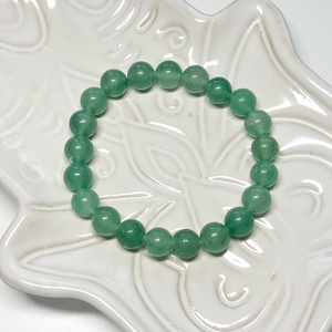 Zöld aventurin ásvány karkötő - Meska.hu