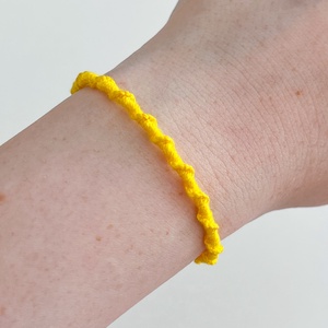 Spirálos karkötő - Lemon - Meska.hu