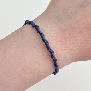Spirálos karkötő - Blueberry - Meska.hu