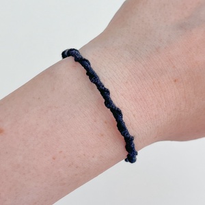 Spirálos karkötő - Onyx - Meska.hu