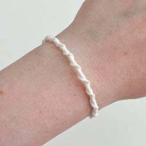 Spirálos karkötő - Coconut - Meska.hu