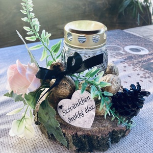 Sír dísz �Szíves 1 - Meska.hu