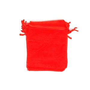 Organza ajándékszütyő piros 10x12cm, Otthon & Életmód, Papír, írószer, Ajándékozás kellékei, Ajándékzsák, csomagolás, , MESKA