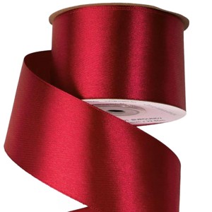 Szatén szalag 50mmx22,86m - bordó, Kellékek & szerszámok, Rövidáru, Szatén szalag, Szalag, pánt, , MESKA