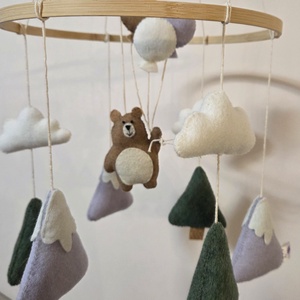 Kiságy forgó , Játék & Sport, 3 éves kor alattiaknak, Kiságyforgó, Varrás, MESKA