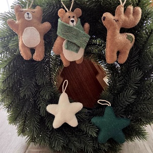 Karácsonyfa díszek csomagban  - Meska.hu