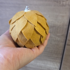 Karácsonyi gömbök  - karácsony - karácsonyi lakásdekoráció - karácsonyfadíszek - Meska.hu