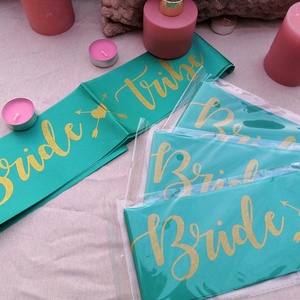 Lánybúcsús szalag - esküvő - lánybúcsú - Meska.hu