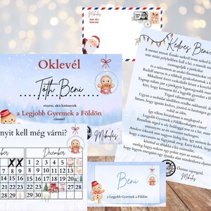 Levél a Mikulástól csomag - karácsony - mikulás - mikulás ajándékok - Meska.hu