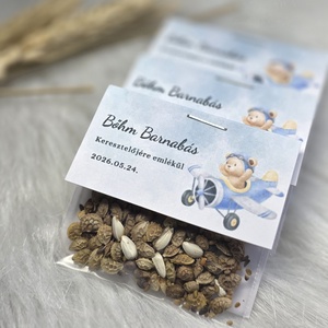 Keresztelő emlék virágmagok - egyedi látványtervekkel!, Baba - mama, Keresztelő kellékek, Keresztelőajándékok, Fotó, grafika, rajz, illusztráció, MESKA