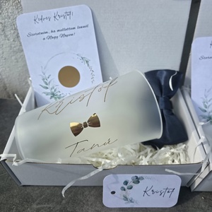 Repoharas férfi tanúfelkérő box, Esküvő, Meghívó & Kártya, Tanú felkérő, Mindenmás, MESKA