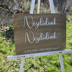 Vicces pálinkás tábla, Esküvő, Dekoráció, Tábla & Jelzés, Famegmunkálás, MESKA
