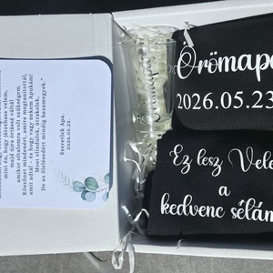 Örömapa box, Esküvő, Esküvői szett, Fotó, grafika, rajz, illusztráció, MESKA