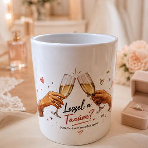 Esküvői felkérő bögre - Koszorúslánynak, tanúnak, Esküvő, Meghívó & Kártya, Tanú felkérő, Kerámia, Kerámia bögre
300ml-es

Kérhető koszorúslánynak vagy tanúnak
Felár ellenében masnival átkötött, név..., MESKA