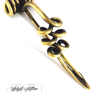 Vitézkötéses típusú kelta fibula -  - Meska.hu