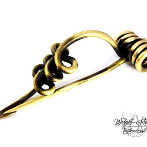 Vitézkötéses típusú kelta fibula -  - Meska.hu