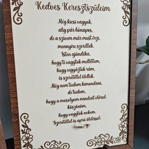 Személyre szabható fényképes fa tábla - otthon & életmód - dekoráció - asztal és polc dekoráció - asztaldísz - Meska.hu