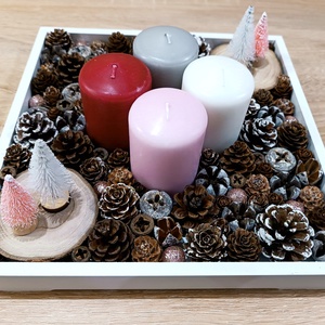 Négy színű gyertyás, nagyobb méretű adventi koszorú - karácsony - adventi díszek - adventi koszorú - Meska.hu Négy színű gyertyás, nagyobb méretű adventi koszorú - karácsony - adventi díszek - adventi koszorú - Meska.hu