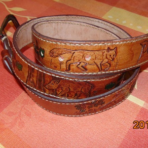 Bőr öv -  - Meska.hu