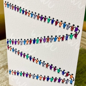 WeWu Összefogás - Lánc - művészet - grafika & illusztráció - egyéb rajzok - Meska.hu