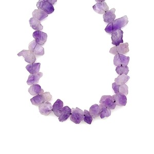 Ametiszt nyers 1-2cm  ékszerkészítő alapanyag (füzér) - Meska.hu