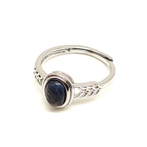 Pietersit gyűrű, barna áttört 10x8 mm, állítható � Áttört vihar - Meska.hu